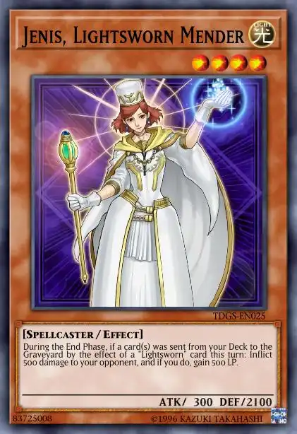 Edison Rulings for Jenis, Lightsworn Mender